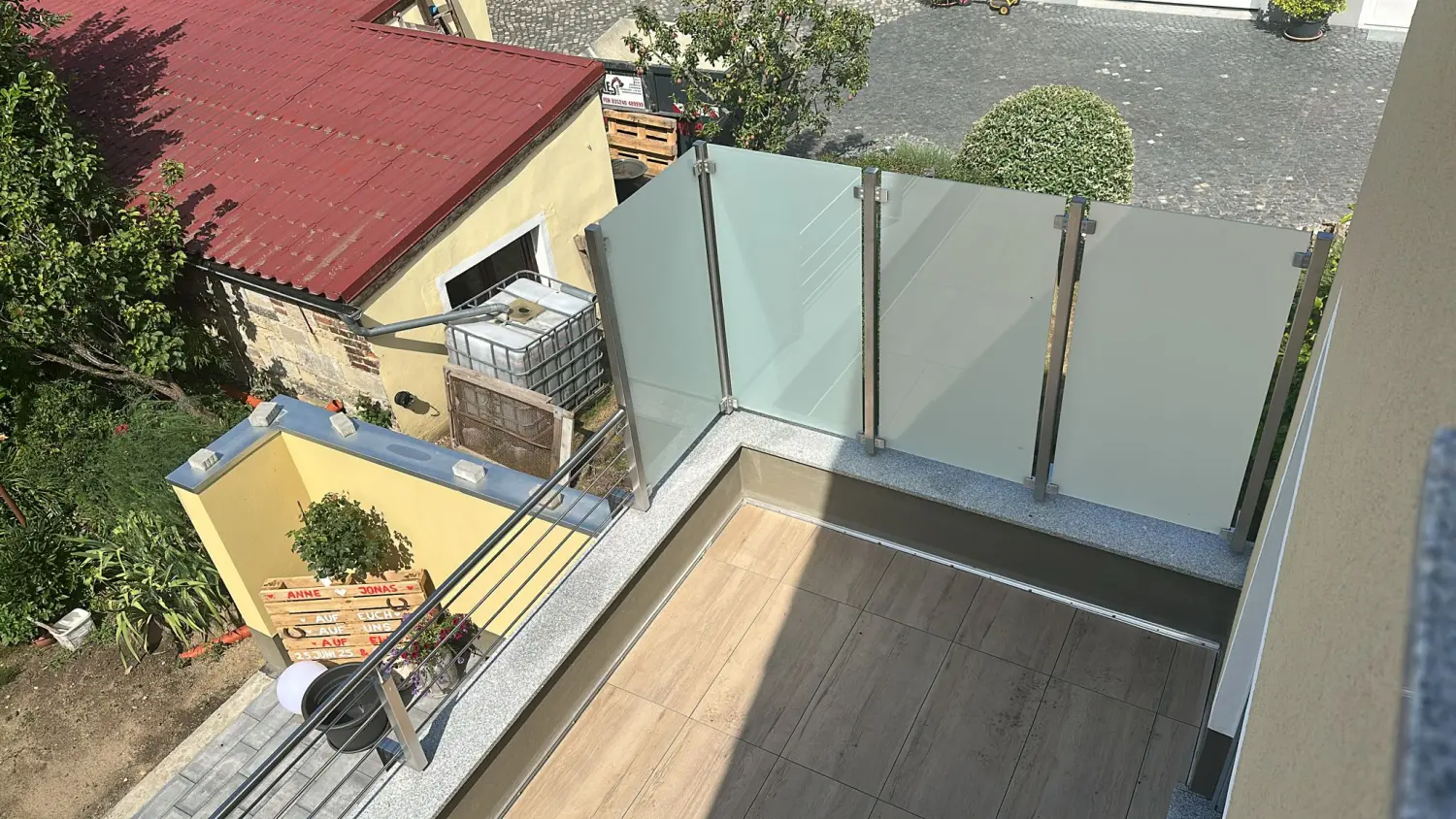 Glasgeländer von BÖRNER