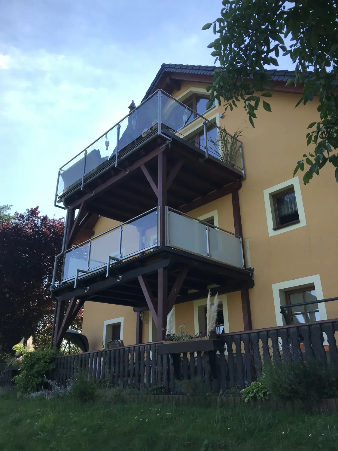 Glasgeländer von BÖRNER